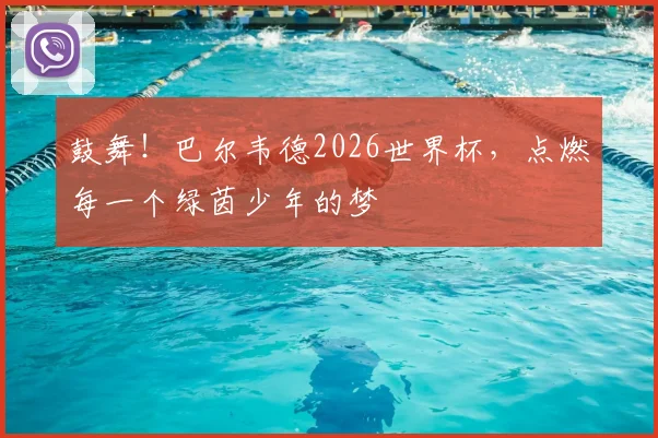 鼓舞！巴尔韦德2026世界杯，点燃每一个绿茵少年的梦
